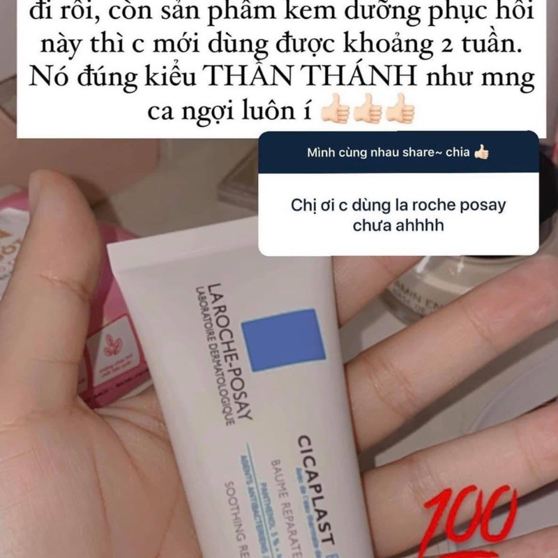 La Roche Posay B5 Kem dưỡng phục hồi da - B5 La Roche Posay Cicaplast Baume 40ml