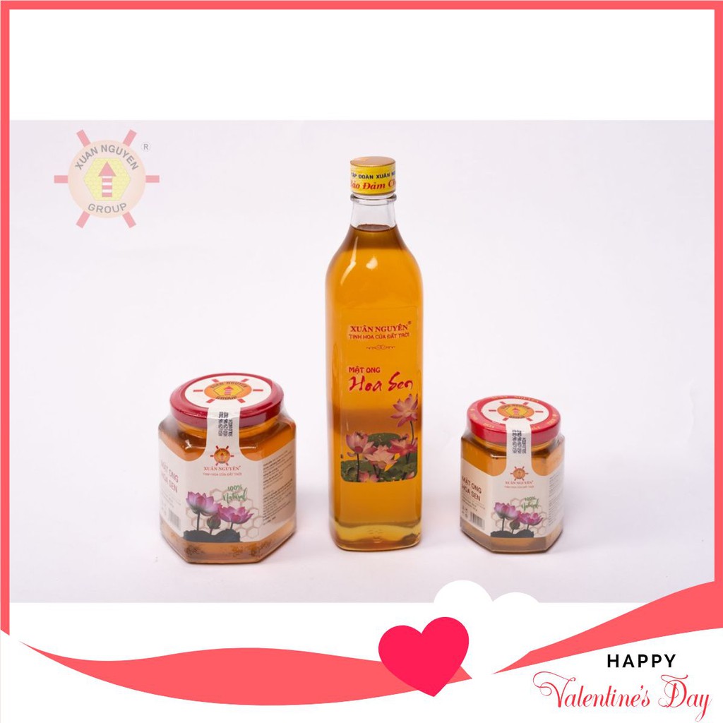 Mật Ong Hoa Sen - Mật Ong Xuân Nguyên (Mật ong nguyên chất 100%)
