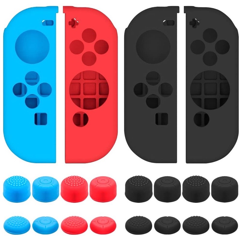 Bọc silicon joycon set 2 cái nintendo switch tay cầm Joycon Nintendo Switch ,bọc cần analog