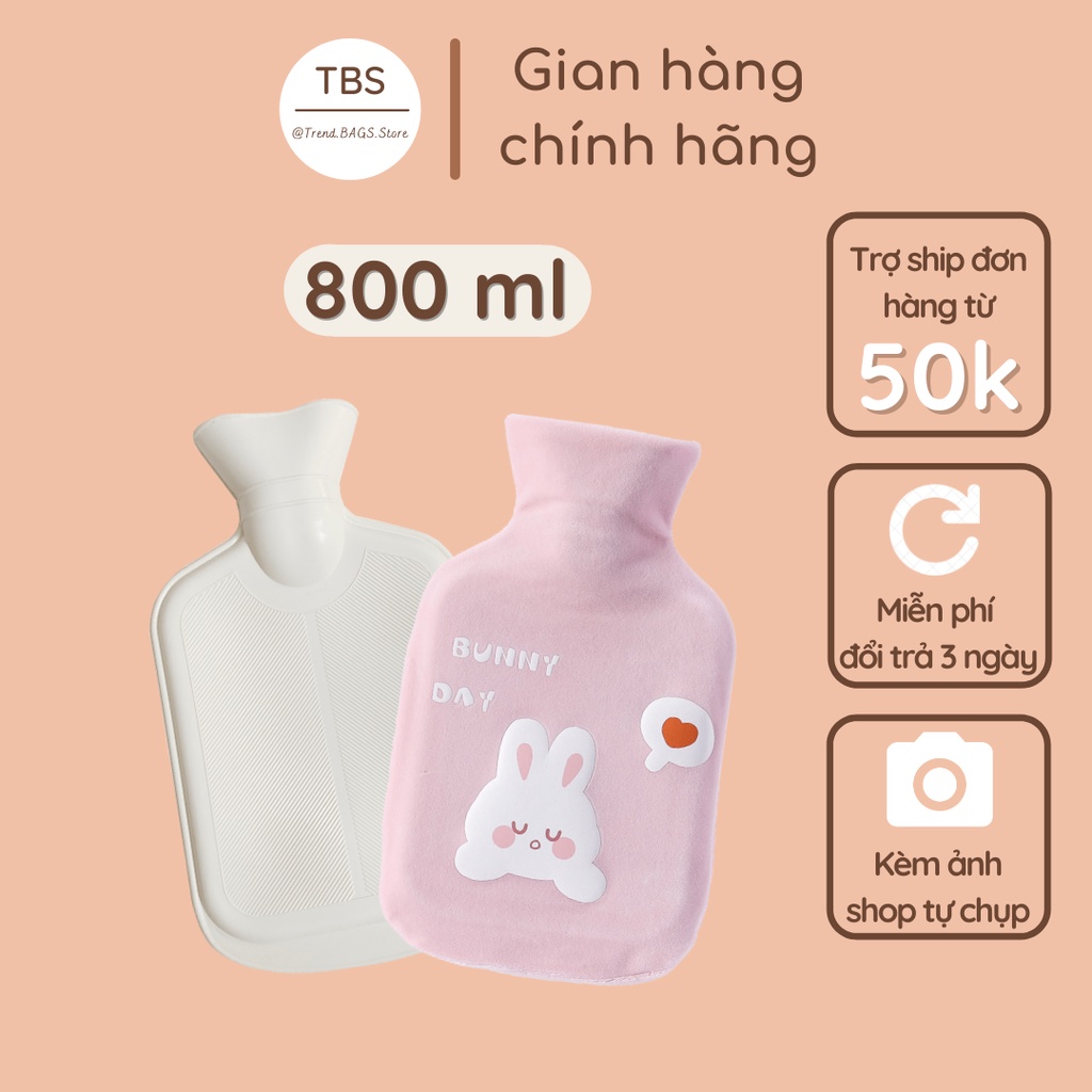 Túi chườm nóng lạnh giảm đau bụng kinh  túi chườm giữ ấm hạ sốt - TB.Store tuichuom