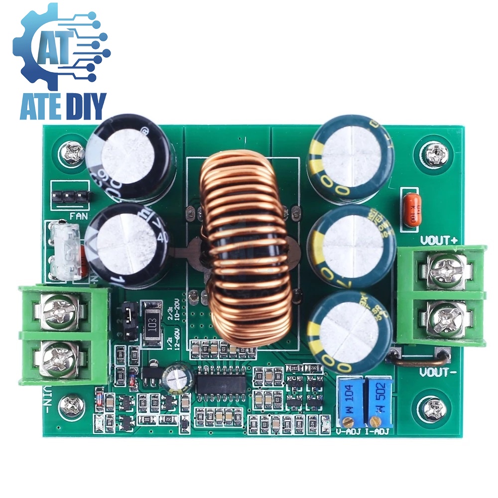 Module Tăng Điện Áp  DC-DC 1200W Có Hạn Dòng 12-80V 20A