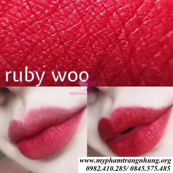 Son Mac Retro Matte Lipstick 707 Ruby Woo