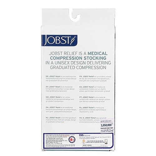 ✅ [THẬT - CHÍNH HÃNG] Vớ Suy Giãn Tĩnh Mạch (Tất Y Khoa)- JOBST Relief, 100% USA VT0041