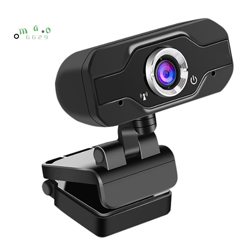 Webcam HD 1080P xoay 360 độ kèm micro cho máy tính/laptop