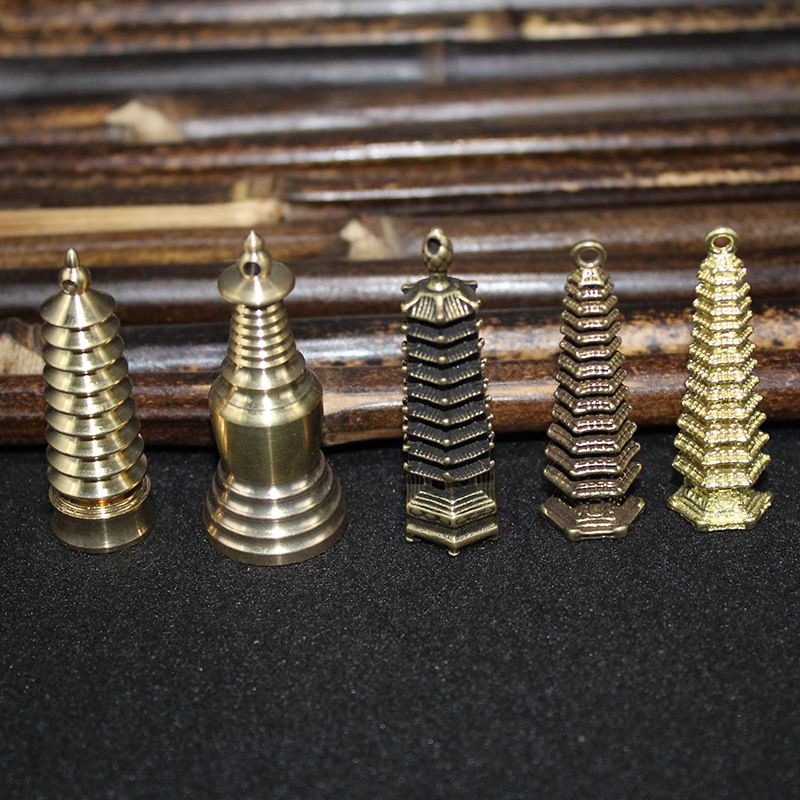 Móc Khóa Tháp Đồng 5cm.