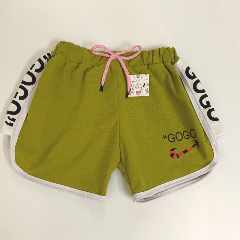 Quần đùi bé gái kiểu dáng thể thao cho bé gái 10-28kg