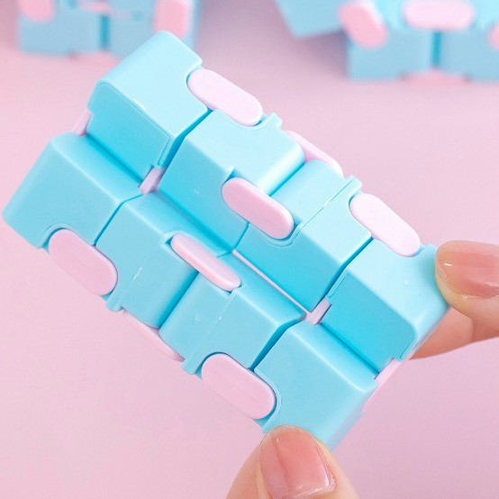 JPRICE 【COD】Macaron Đồ Chơi Khối Lập Phương Vô Cực Giúp Giải Tỏa Căng Thẳng
