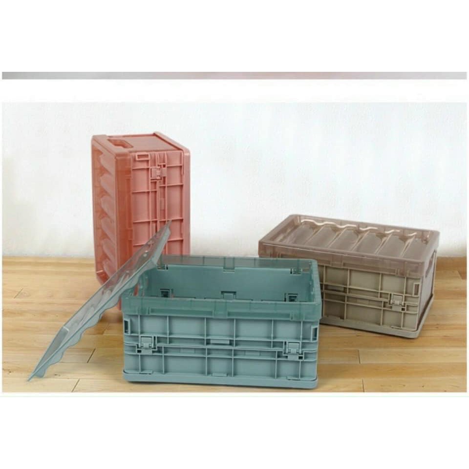 Hộp đựng đồ gấp gọn nhựa dẻo thông minh