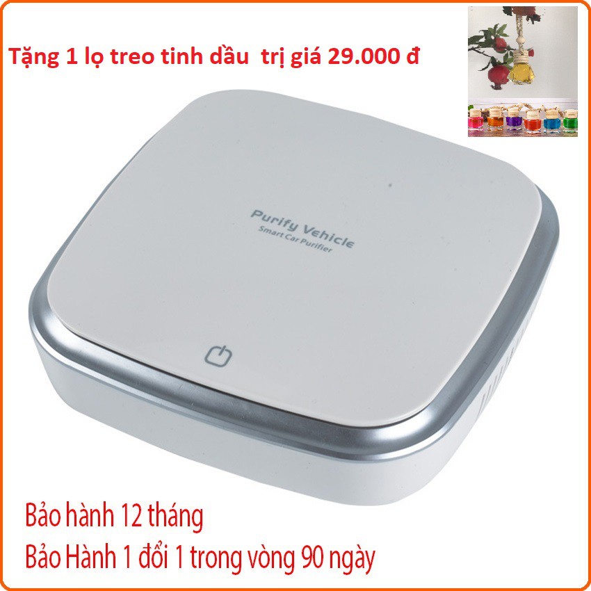 Máy lọc không khí cảm ứng 3 tầng ion với màng lọc Formaldehyde PM2.5 khử mùi và bụi siêu mịn-ThaoNhi1716