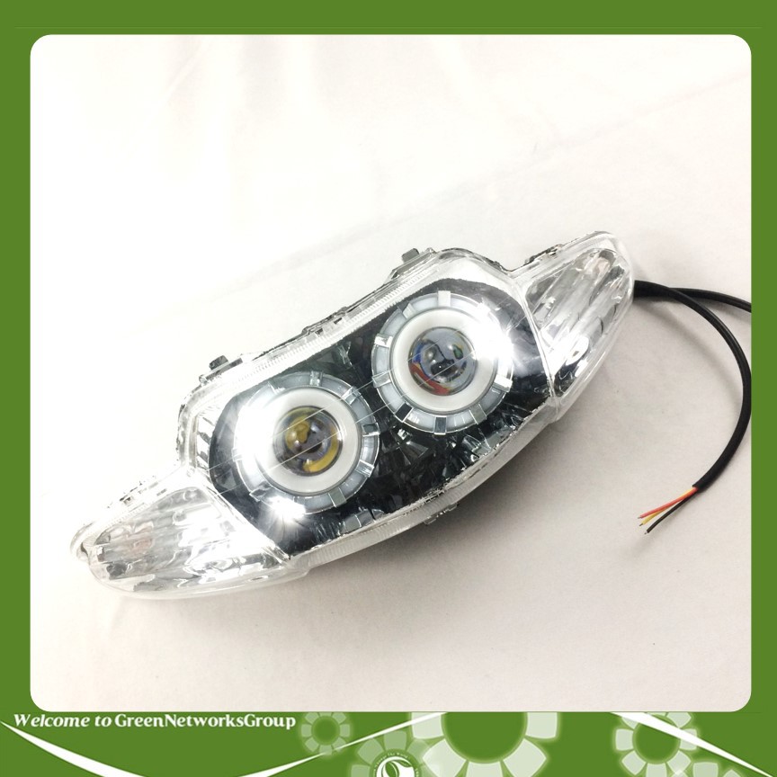 Đầu đèn pha led mắt cú dành cho xe Wave 2002