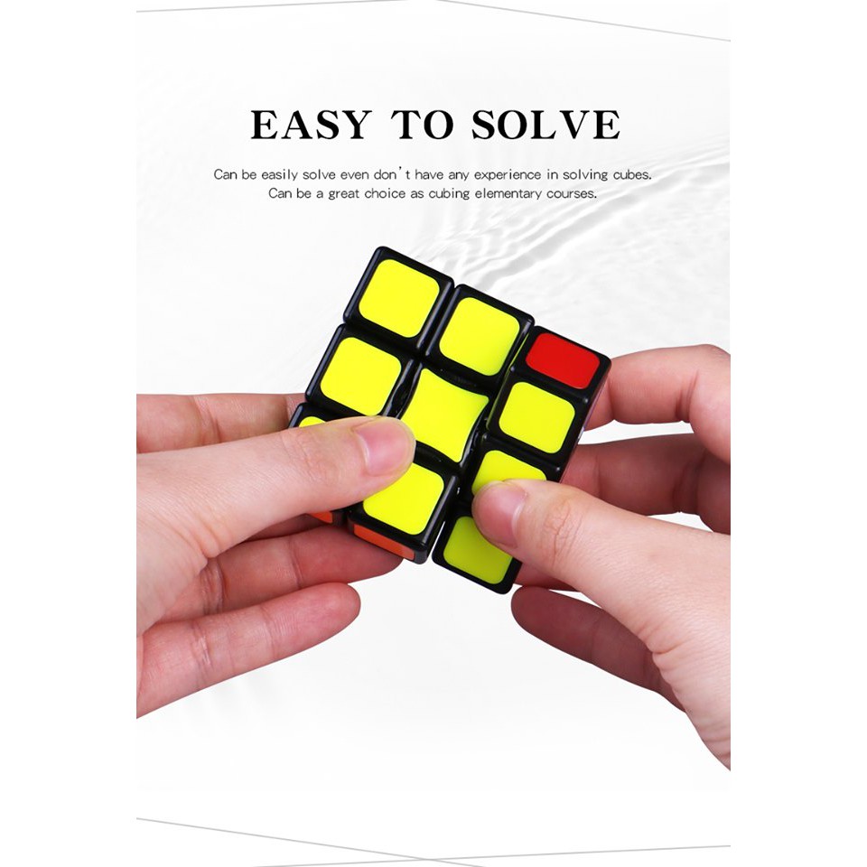 [Mã LIFE0503TOYS giảm 10% đơn 0Đ] QiYi Floppy 1x3x3 Cube Rubik Biến Thể 6 Mặt