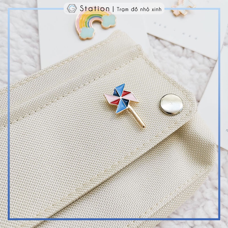 Pin cài áo chong chóng - GC142