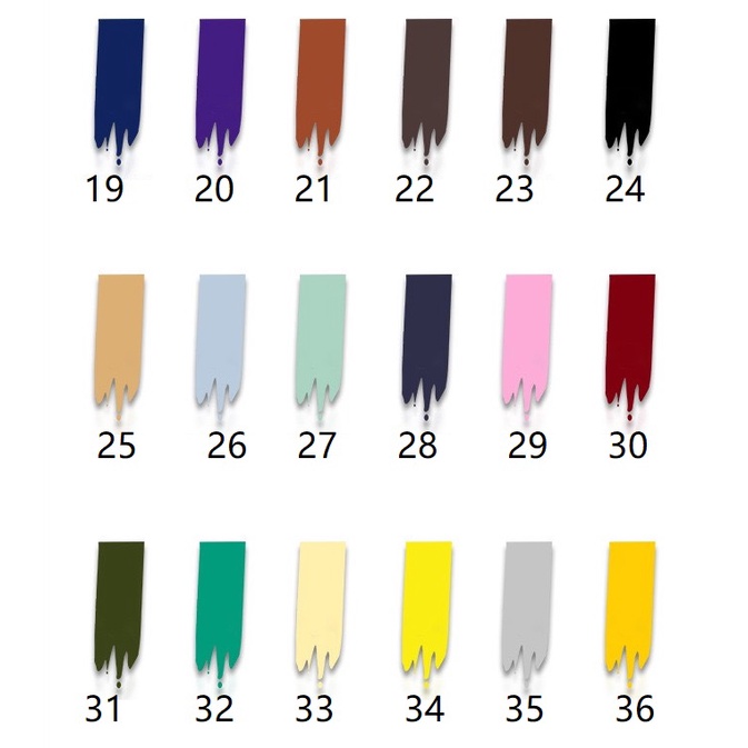 Màu Gouache Mengtetisha dạng túi 100ml