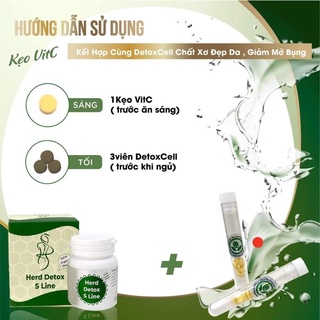 combo detox + siết eo thải mỡ (dành cho người muốn giảm eo/bụng ) giữ được cân nặng
