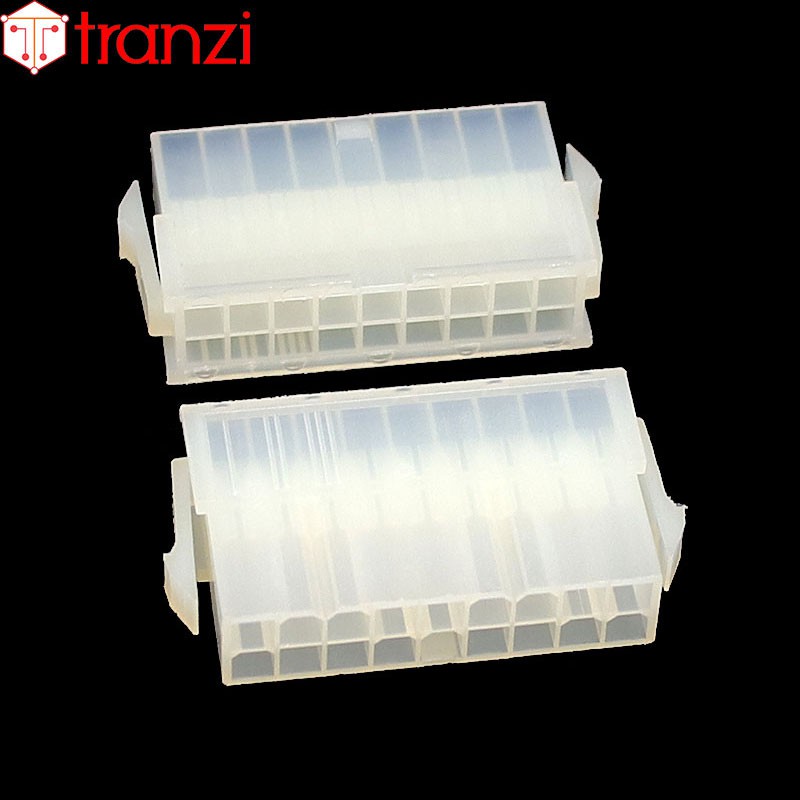 Vỏ header 4.2mm 5559 2x9P 24mm trắng - túi 5 cái