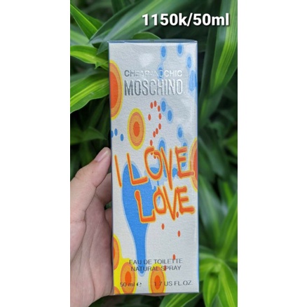 Nước Hoa nữ  Moschino I Love Love Cheap & Chic EDT 50ML