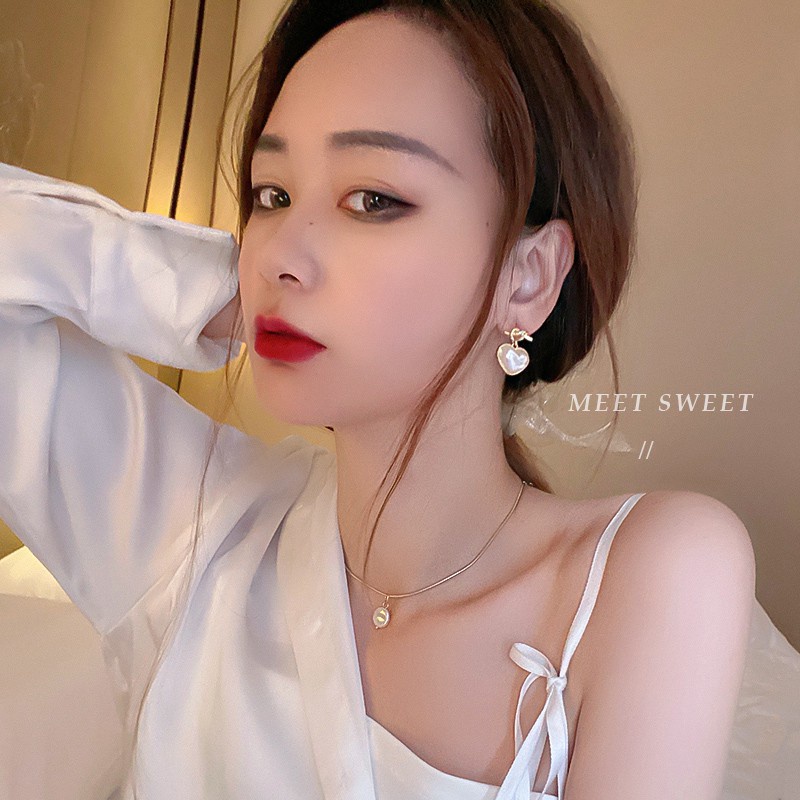 Khuyên tai kim bạc thiết kế đơn giản F026