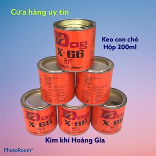 keo con chó X66-200ml nhập khẩu Thái Lan siêu dính-keo dùng trên nhiều vật liệu sử dụng an toàn hiệu quả cao