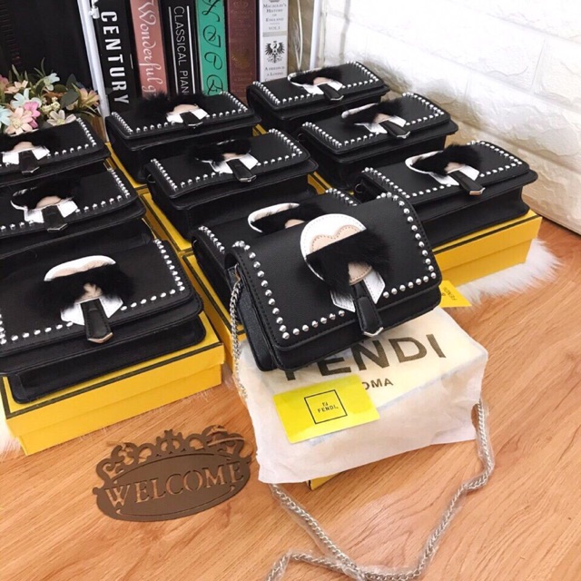 Túi Fendi ông già chuẩn xịn full box