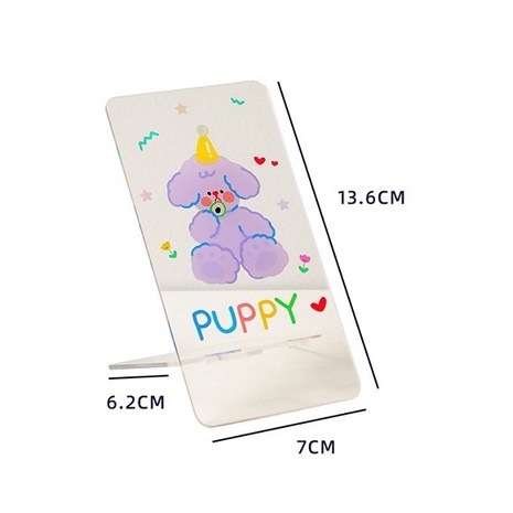 Giá Đỡ Điện Thoại / Máy Tính Bảng Bằng Acrylic Trong Suốt Nhỏ Gọn Tiện Dụng