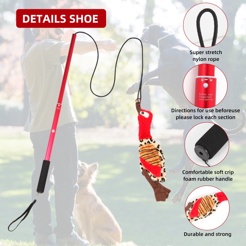 Gậy Đồ Chơi Tương Tác Thú Cưng Vui Nhộn