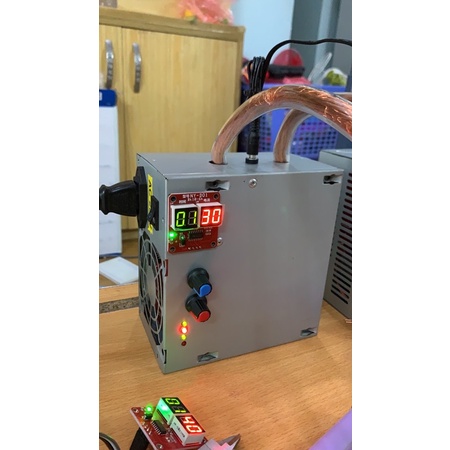 Hàn cell E1000-Mạch Time Led BTA100 hai chiết áp