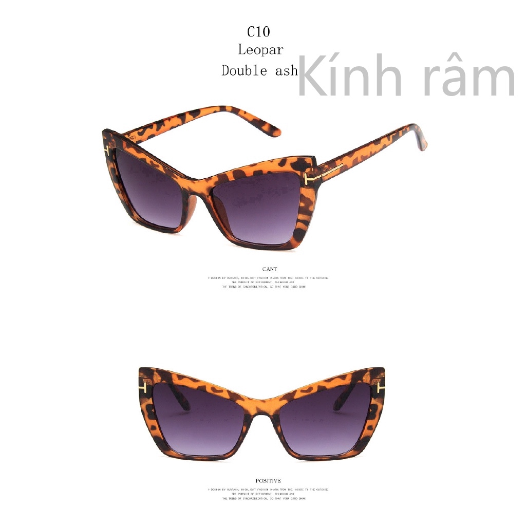 Kính mát mắt mèo phong cách cổ điển 2019
