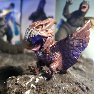 Mô hình đồ chơi khủng long Godzilla. Kaiju Rodan siêu kute.