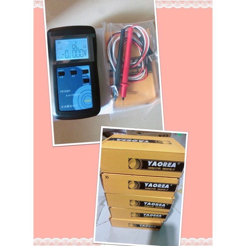 Máy đo nội trở Yr1030+ và kim đo