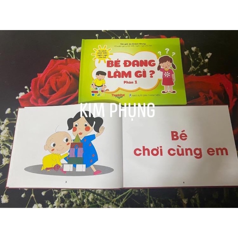 Hot Combo 2q Học Liệu Bé Đang Làm Gì