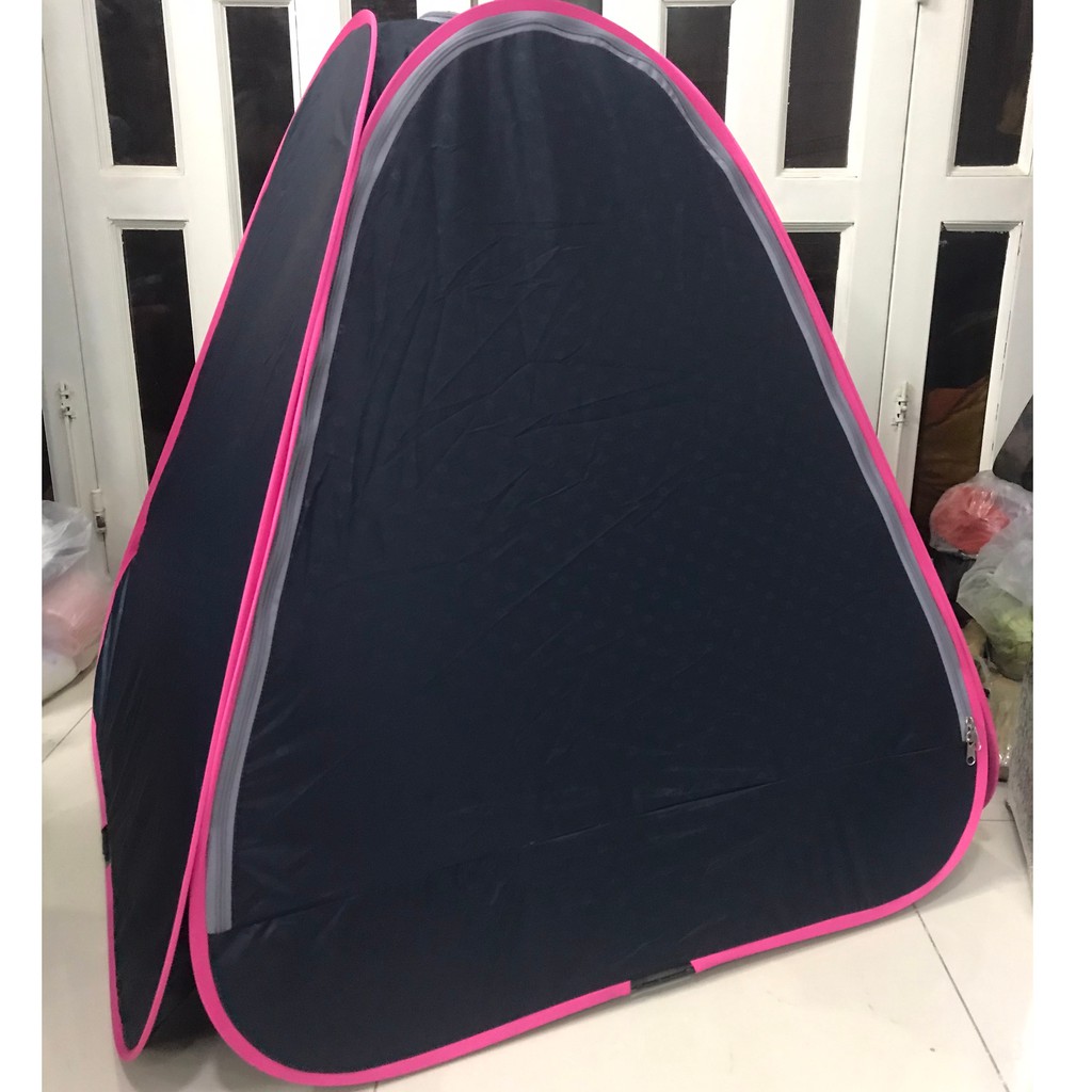 Lều xông hơi CHUI ĐẦU tự bung-Vải DÀY