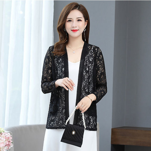 Áo Choàng Ren Tay Dài Chống Nắng Thời Trang Xuân Hè Cho Nữ | BigBuy360 - bigbuy360.vn