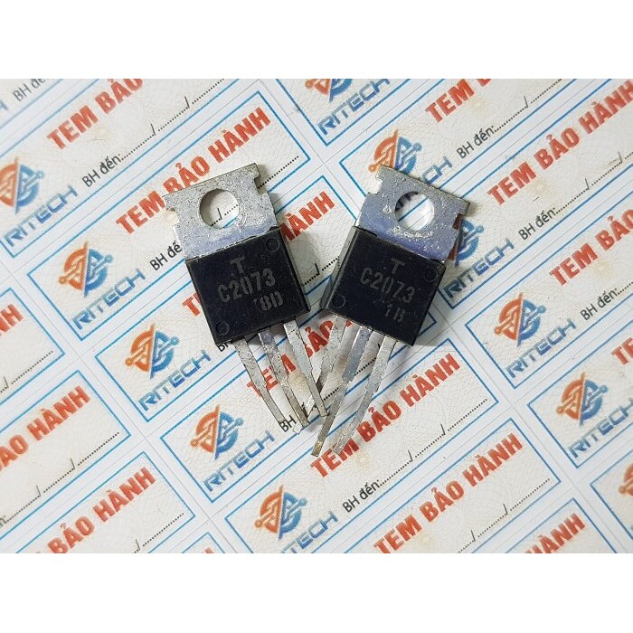 Combo 10 chiếc C2073, 2SC2073 Transistor NPN 150V-1.5A TO-220C Tháo Máy