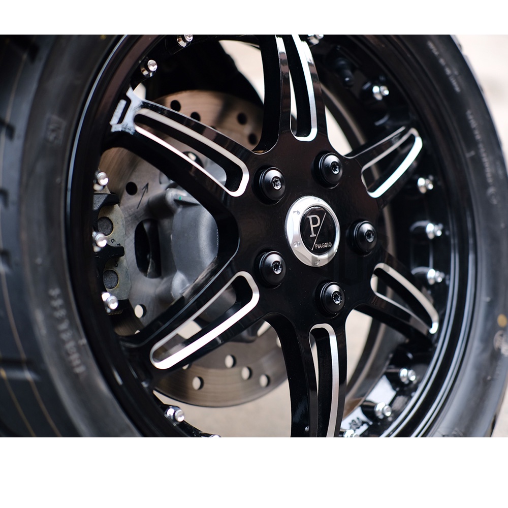 Nắp gắn giữa bánh xe bằng CC trang trí cho GTS Sprint Primavera LX LXV 50 125 250 300 GTV