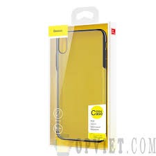[Bán Giá Gốc]Ốp lưng trong suốt cứng viền si màu Baseus Glitter Case cho iphone XR 6.1inch