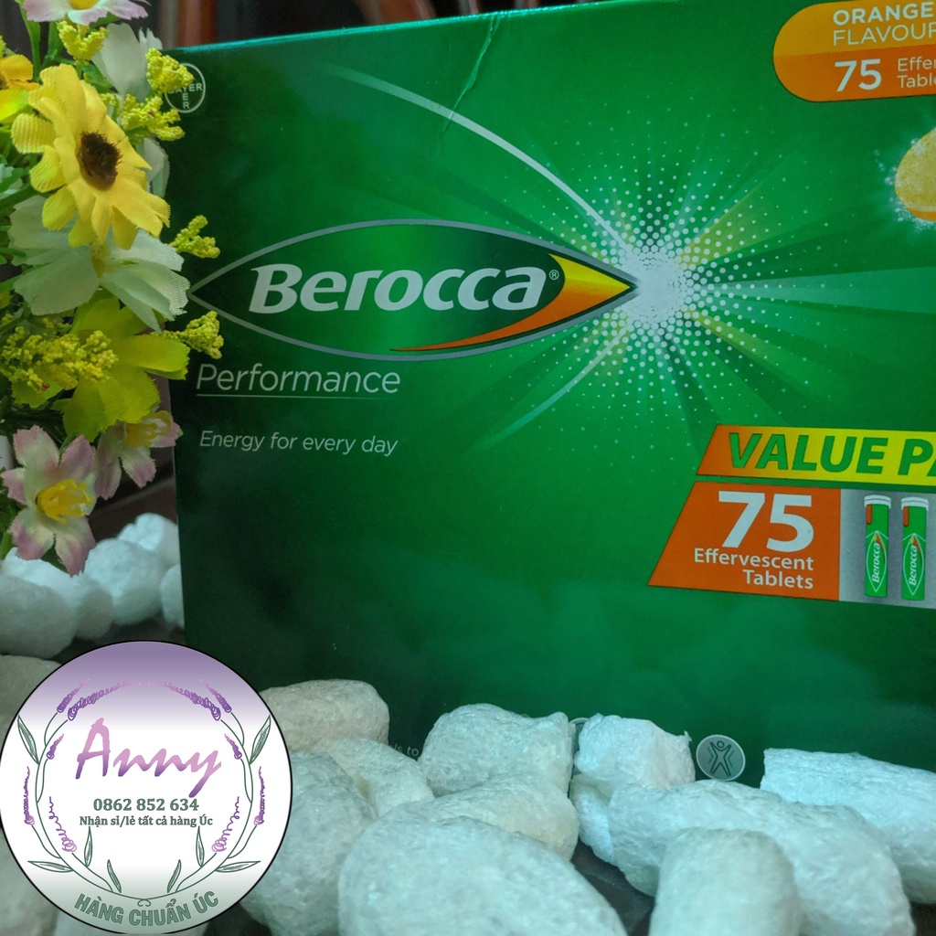 Viên Sủi Tổng Hợp - Berocca Performance- 30 Viên - Chuẩn Úc