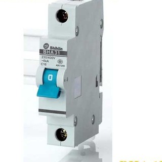Cầu dao tự động Shihlin BHA 1P 6A, 10A, 16A, 20A, 25A, 32A, 40A, 50A, 63A 6kA
