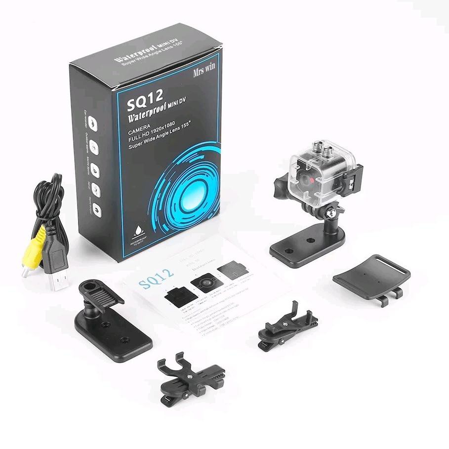 Camera Thể Thao Mini SQ12 1080P Chống Nước Y696) | BigBuy360 - bigbuy360.vn