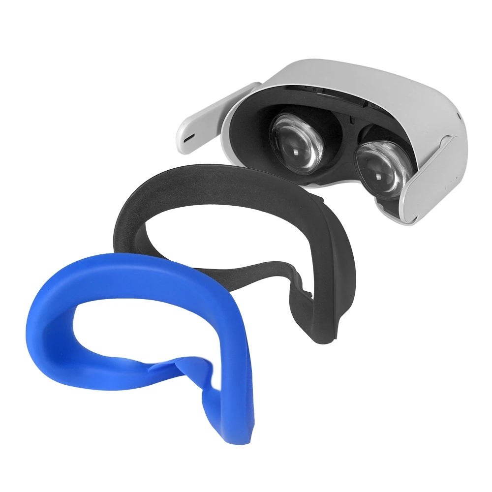 (Hàng Mới Về) 2 Đệm Silicone Mềm Bảo Vệ Mắt Cho Kính Thực Tế Ảo Oculus Quest 2