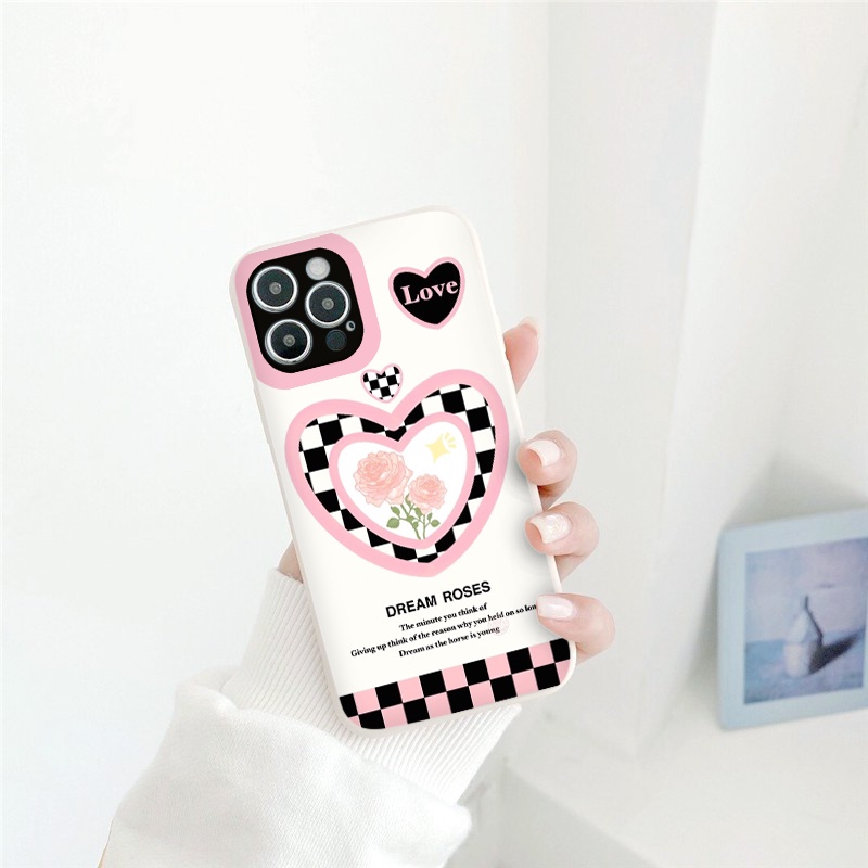 ỐP IPHONE BẢO VỆ CAM CHỐNG BỤI vuông cạnh ốp lưng Dream Roses full case 6 đến 13promax tr355