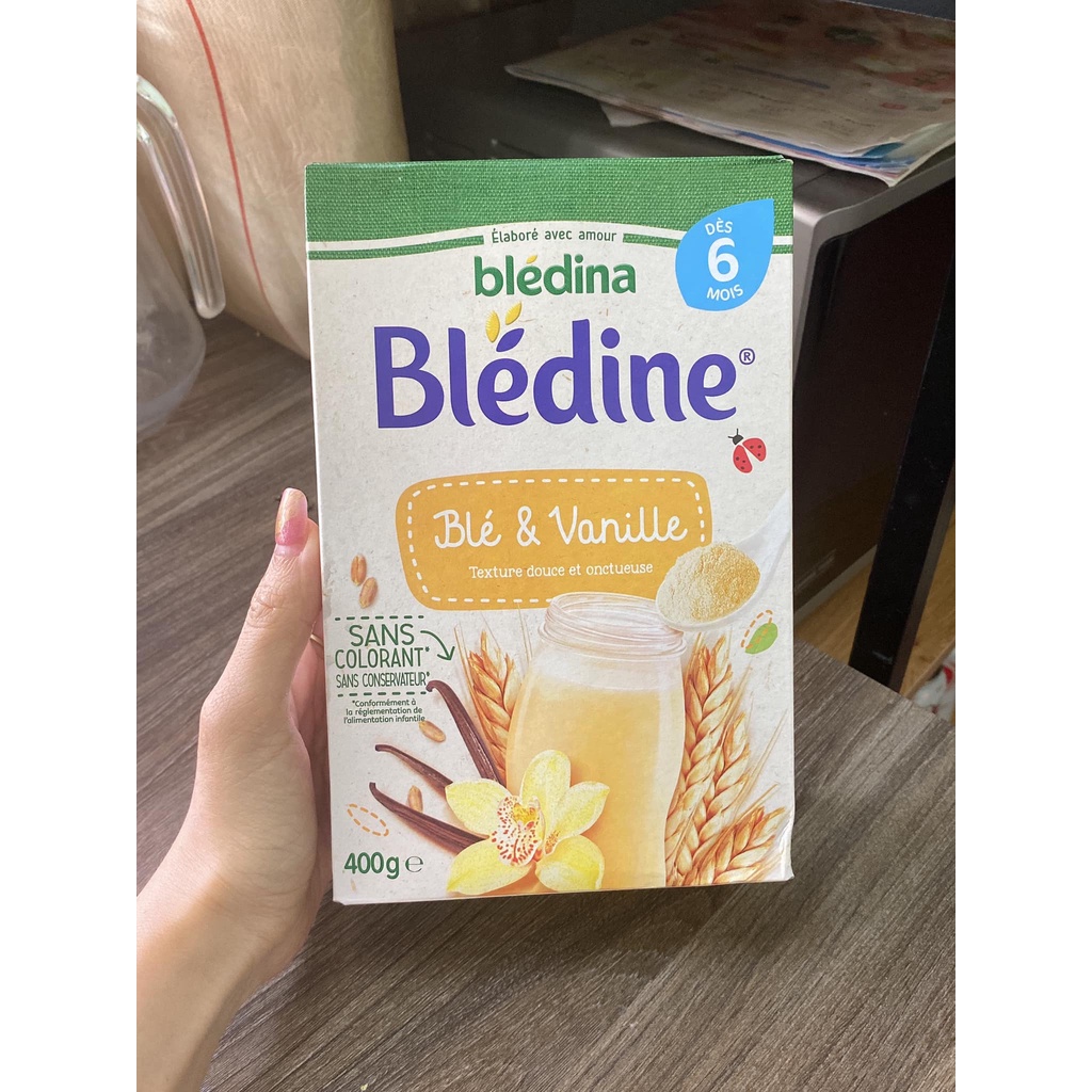 Bột Lắc Sữa BLEDINA Các vị giúp bé no lâu