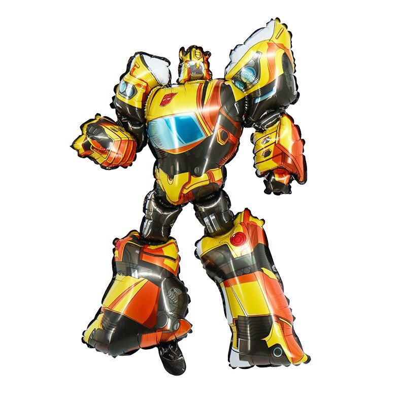 Transformers Optimus Prime Hornet Foil Balloon Phim Hoạt Hình Cầm Gậy Bong Bóng Nô Lệ Trang Trí Tiệc Sinh Nhật Cho Bé Bong Bóng Nhà Tắm
