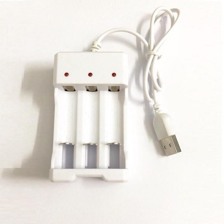 SẠC PIN BẰNG CỔNG USB - SẠC LOẠI PIN 2A - 3A - DP609