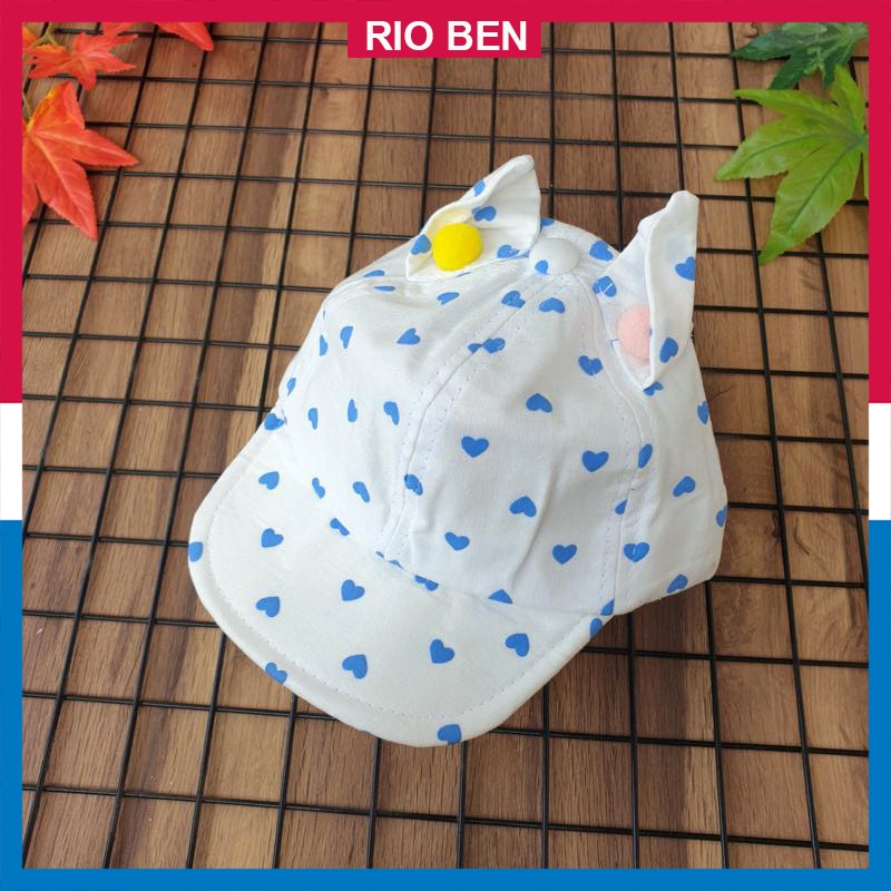 Nón vải mềm thời trang cho bé nhỏ từ 1-3 tuổi RBN118