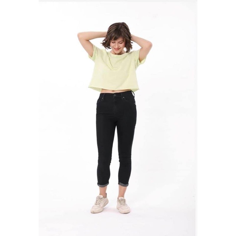Áo phông croptop nữ xuất xịn
