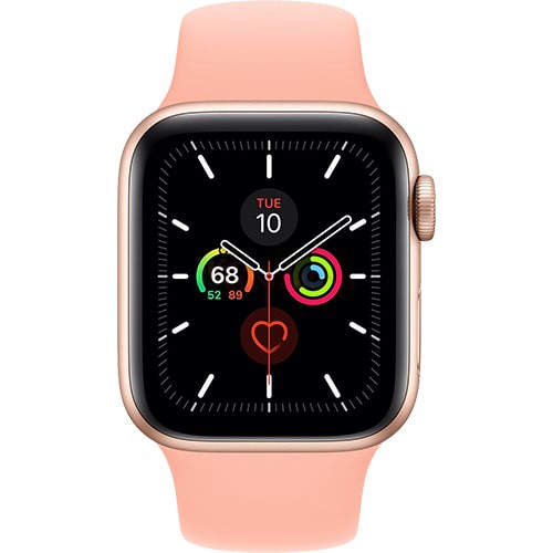 [Mã ELMS5TR giảm 5% đơn 5TR] Đồng hồ thông minh Apple Watch Series 5 GPS Aluminum Case Sport Band - Hàng nhập khẩu