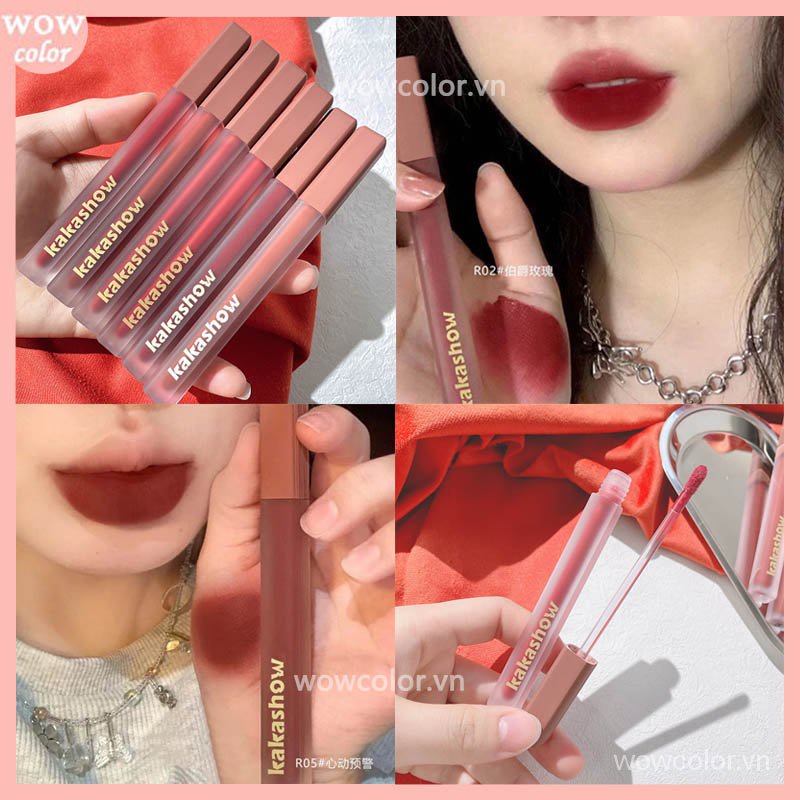 Son Môi Kakashow Dưỡng Ẩm Chống Thấm Nước Tiện Dụng