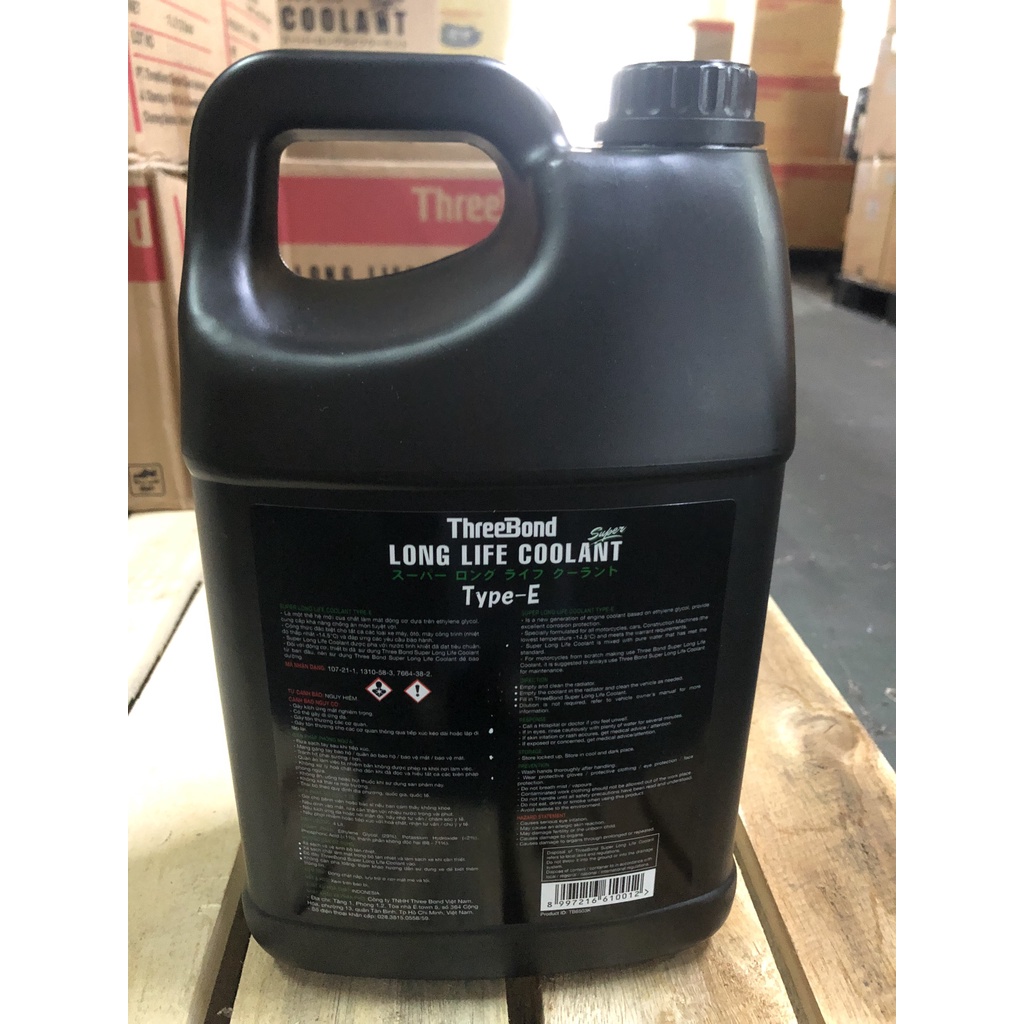 Nước làm mát động cơ - ThreeBond Coolant Type-E 4L