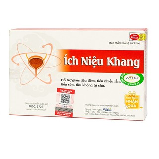 Ích Niệu Khang - Go Less - Tiểu đêm, tiểu nhiều lần, tiểu không tự chủ, OAB