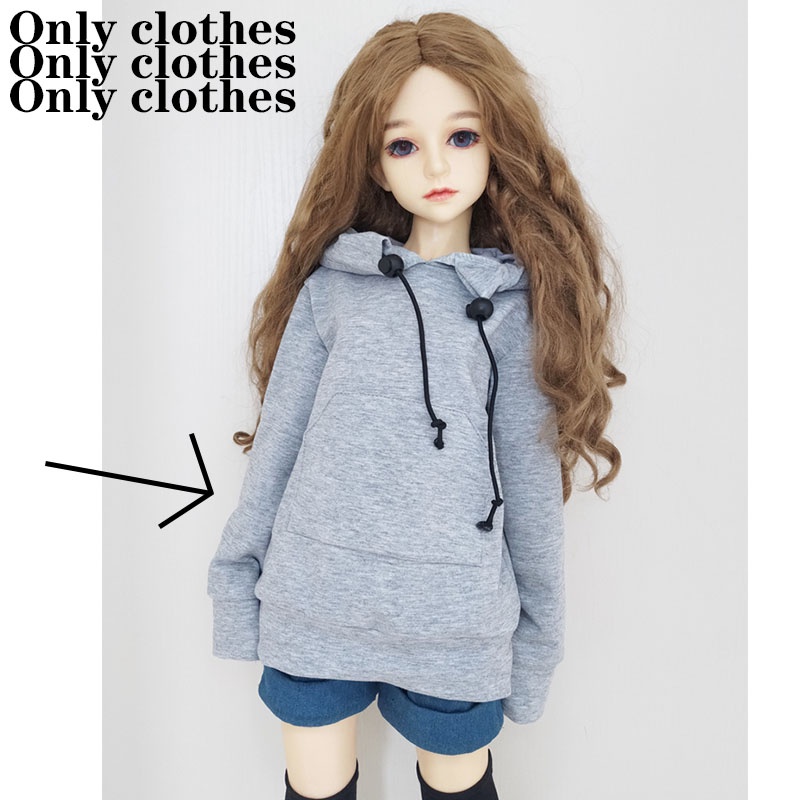 Áo Khoác Có Nón Cho Búp Bê Bjd 1/3 1/6